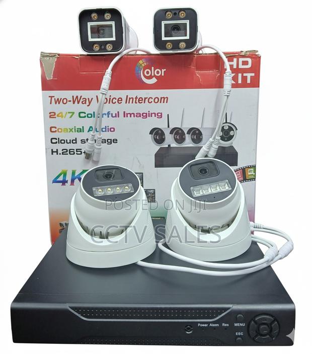 Hd Full 4 Channel Two-Way Voice Intercom H.265+