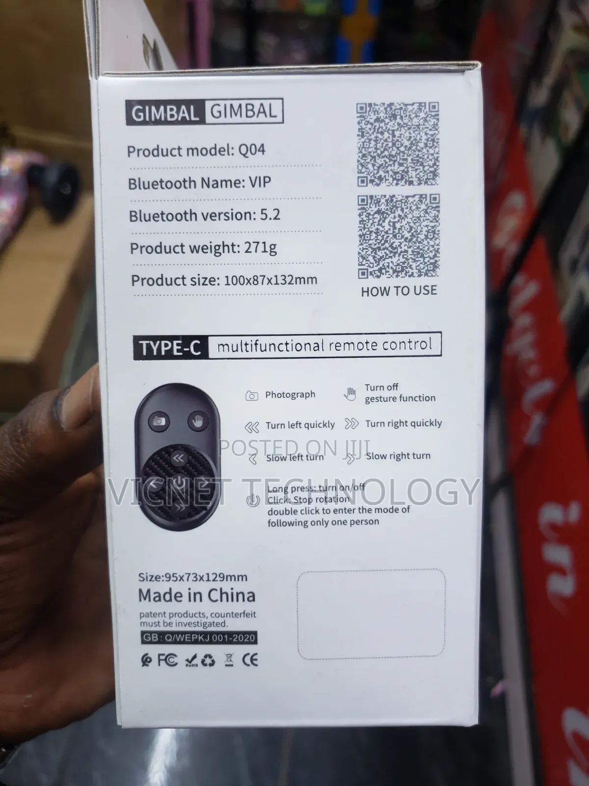 360° Auto Face Tracking Ai Intelligence Gimbal /Selfie