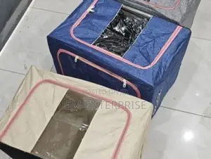 *66l 50x40x33cm Foldable Metal Frame Clothes Storage Bag