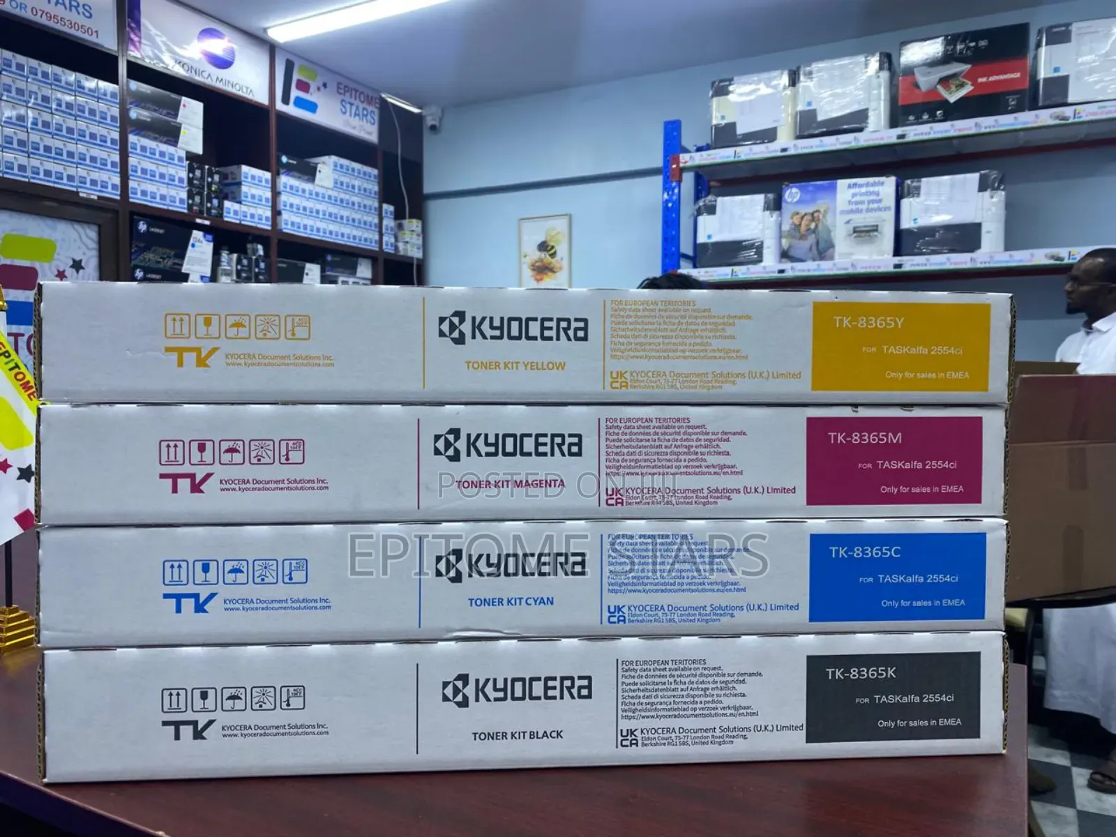 Kyocera Ecosys M6026cdw Toner Tk 8365 Yield Above 24,000 Copies