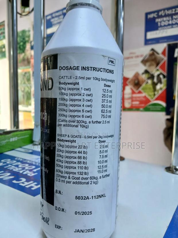 Levafas Diamond Fluke And Worm Drench 1litre - thumbnail 4