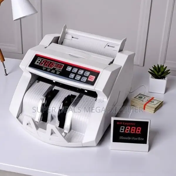 Smart Banknote Counting Machine With Uv Mg Detection and Led Display