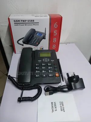 GSM Fixed Wireless Phone (Fwp) 6588 - Sim Card Landline Alternative
