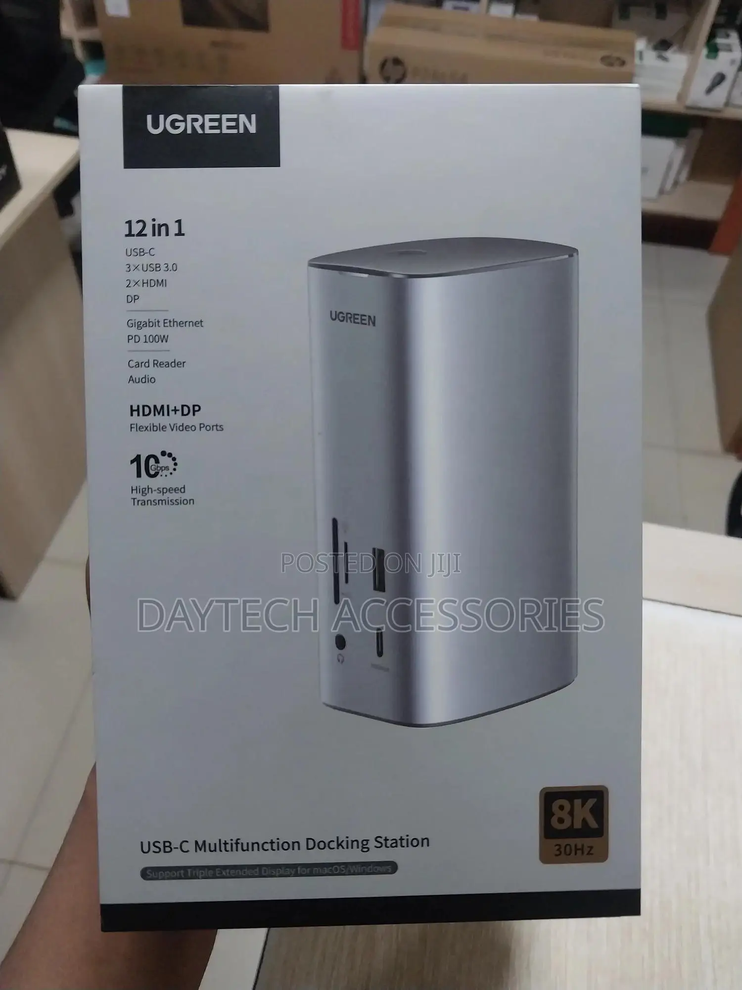 The Ugreen 12-in-1 Usb-C Multifunction Docking Station.