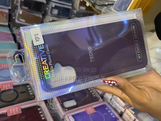 Mukisaa Ecno Pop 10 Leather Soft Rubber Back Skin Cover - thumbnail 3