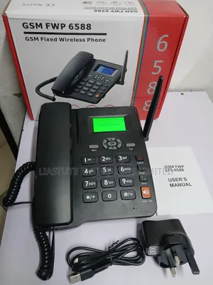 Fixed Wireless Desktop Phone - Perfect for SMS and Voice Calls