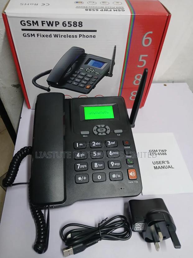 Fixed Wireless Desktop Phone - Perfect for SMS and Voice Calls