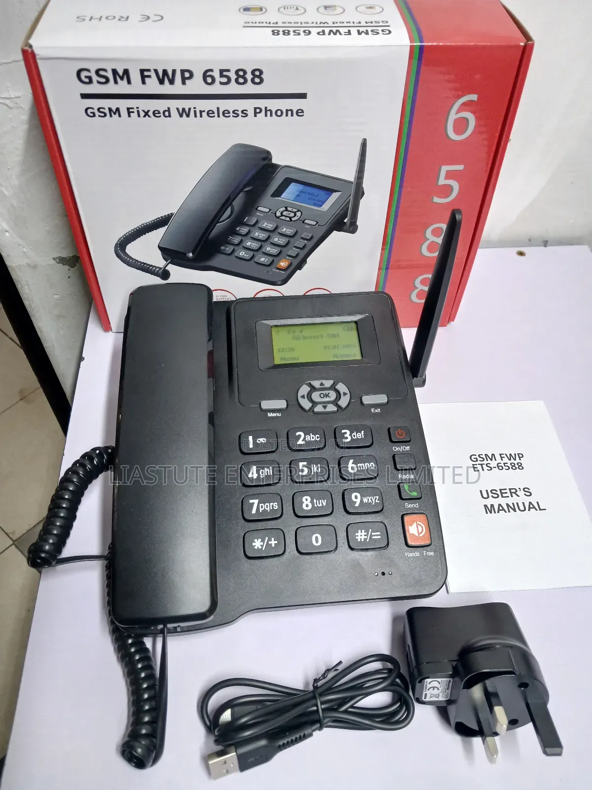 Affordable Fixed Wireless Terminal Phone With Fm Backlit Screen