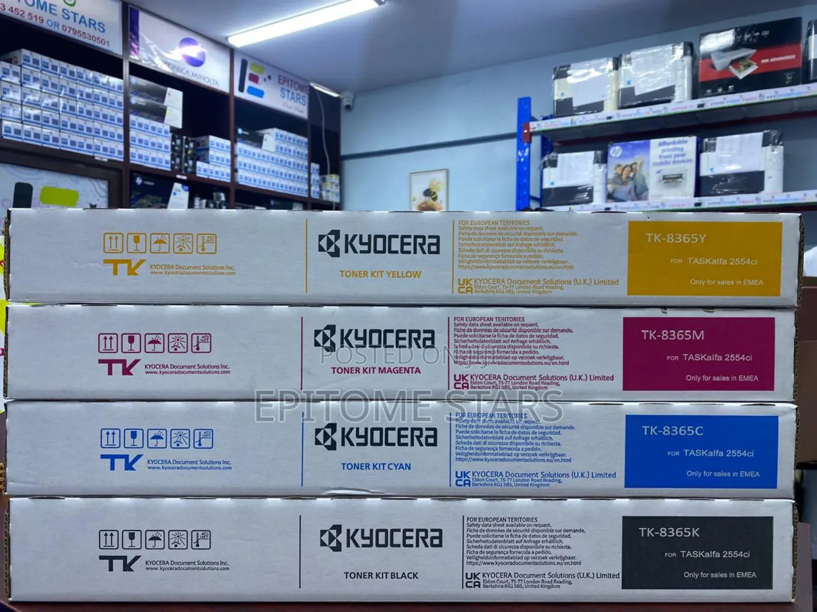 Kyocera Toner Tk 8365 For Ecosys M6026cdn Yield Upto 25,000 Copies