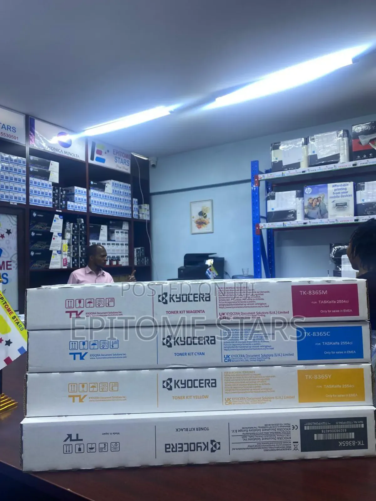 Kyocera Toner Tk 8365 For Ecosys M6026cdw Yield Upto 25,000 Copies