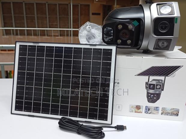 V380 Dual Lens Solar PTZ 4g Camera 360 - main view