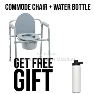 Commode Chair + Water Bottle