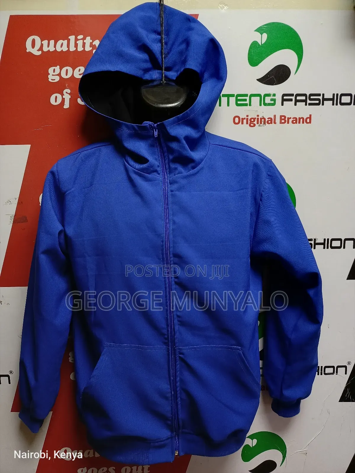 Hooded Bomber Jacket