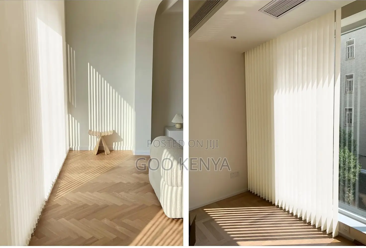 Home Curtains; Vertical Sheer Blinds for Home Interiors