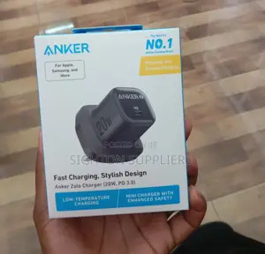 Anker Zolo Charger (20w, Pd 3.0)