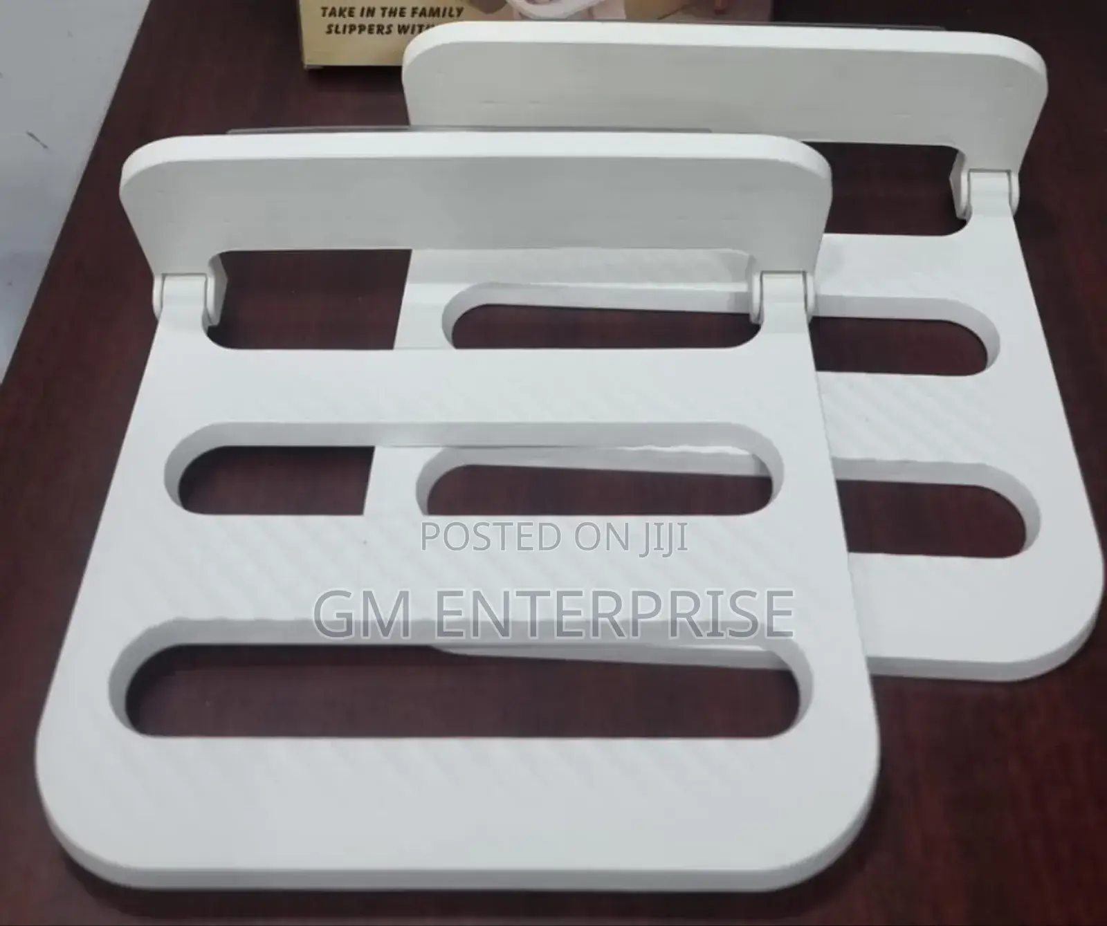 2in1 Adhesive Wall Mounted Folding Bathroom Slippers