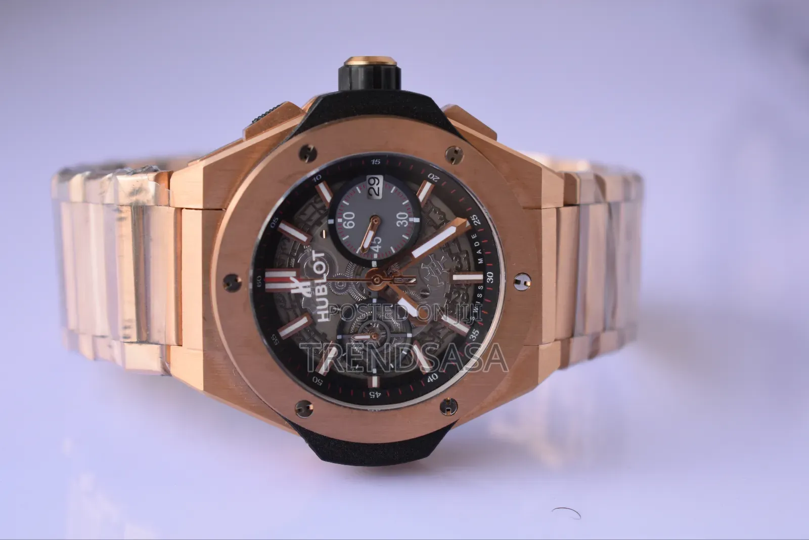 Hublot Big Bang Limited Edition Rose Gold Chronograph Watch