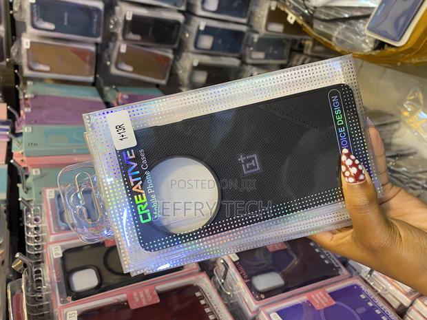 Agether Braided Leather Back Case for Oneplus 13r - thumbnail 3