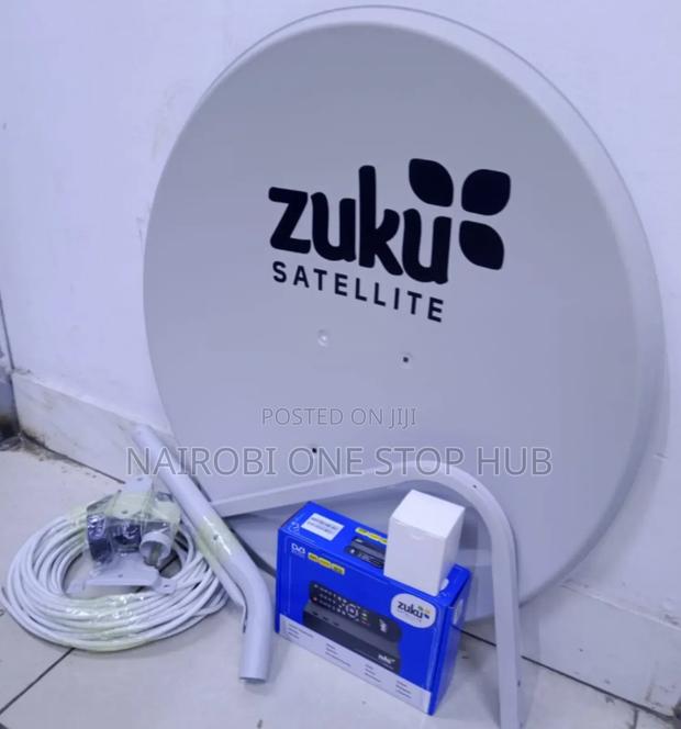 Zuku Decorder With Dish, Cable and Mounting Kit - thumbnail 2