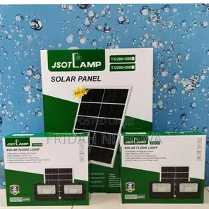 *Solar Floodlight 2in1
-100wats