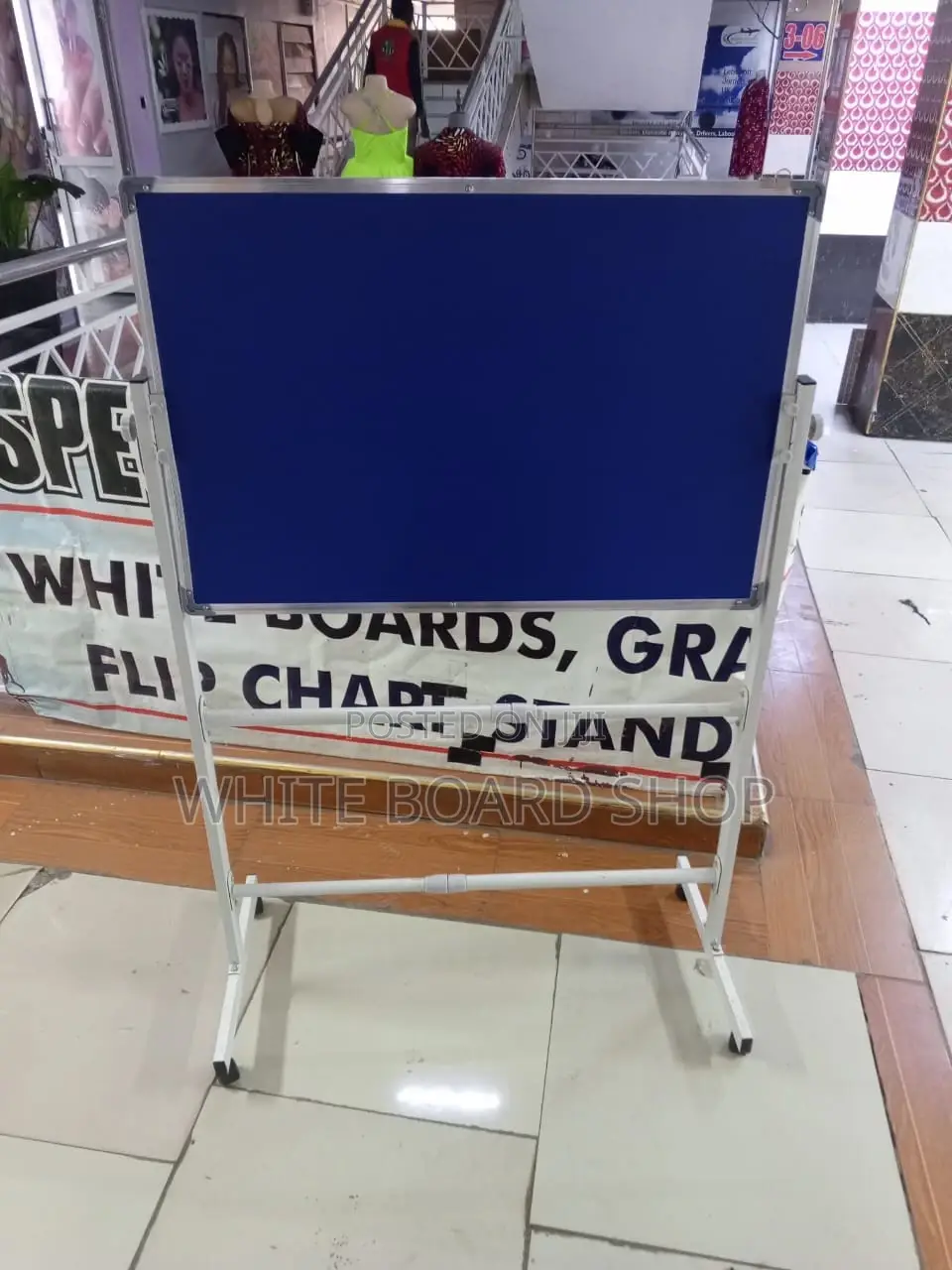 Portable Noticeboard -Notice Board for Office Notices 3ft X 2ft