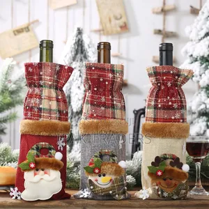 *Wine Bottle Cover Per Pc*
 for Gift Christmas Wine Bottle