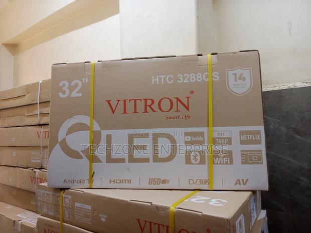 Vitron 32′′ 3288qfs Qled Smart Android Tv New 2025 Multiple Ports