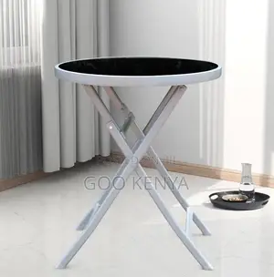 Home Table; Portable Round Folding Outdoor Table for Balcony /Terrace