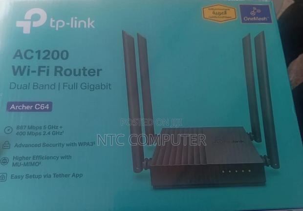 Tp-Link Archer C64 Ac1200 Dual-Band Wi-Fi Router