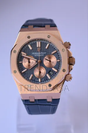 Audemars Piguet Royal Oak Blue Dial,Blue Leather Straps