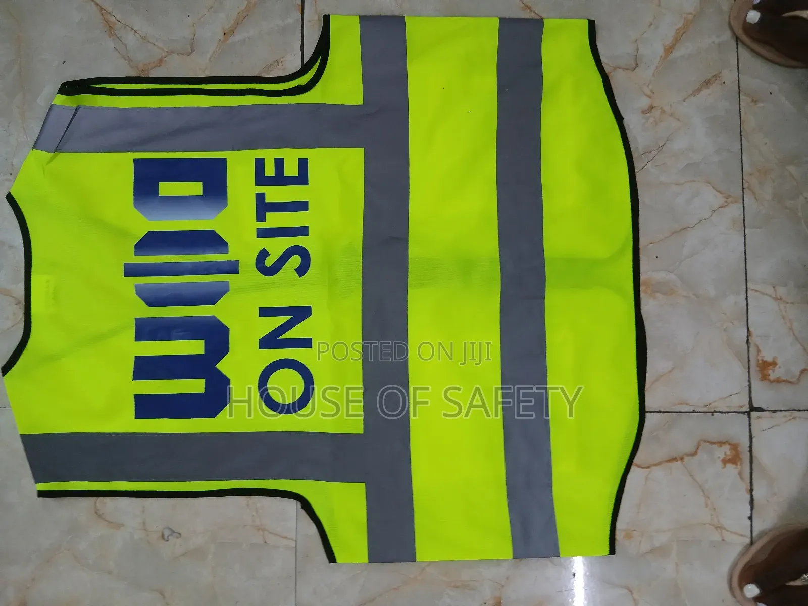 Neo Green Vest Reflectors
