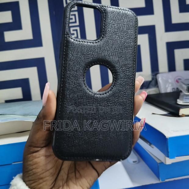 iPhone 12 Pro Max Leather Back Cover - thumbnail 2