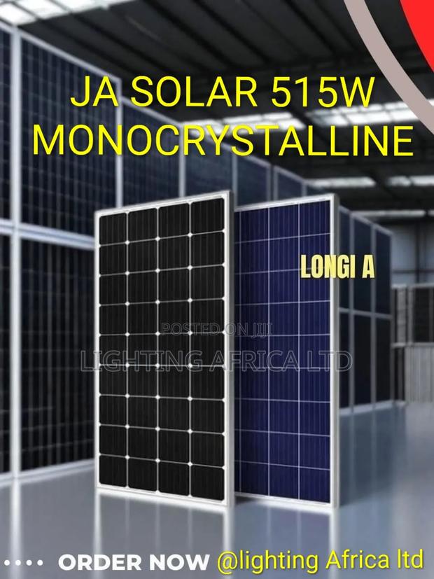 515w -36v Ja Monocrystalline All Weather Solar Panel Halfcell