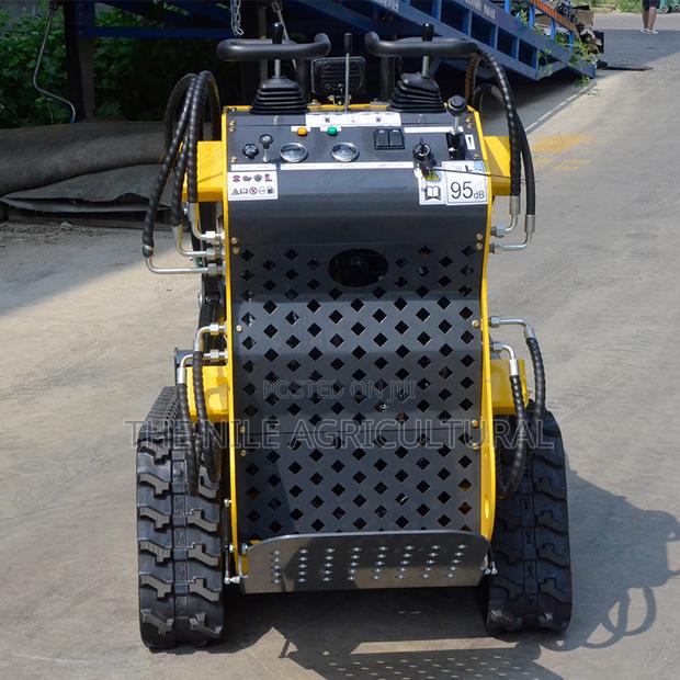 Mini Skid Steer Loader, Front-end Loader With Attachments - thumbnail 3