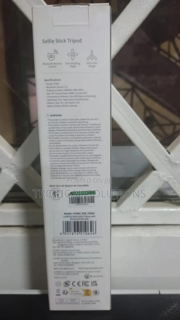 Ugreen Selfie Stick Tripod Lp586 Bluetooth Remote Available - thumbnail 2
