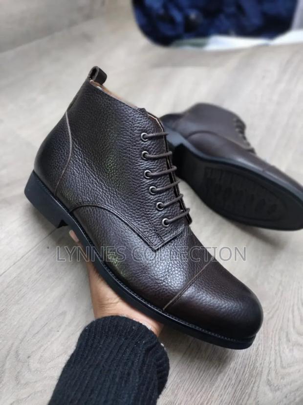 Two Tone Leather Boots ,Boots Sizes 39-45 - main view