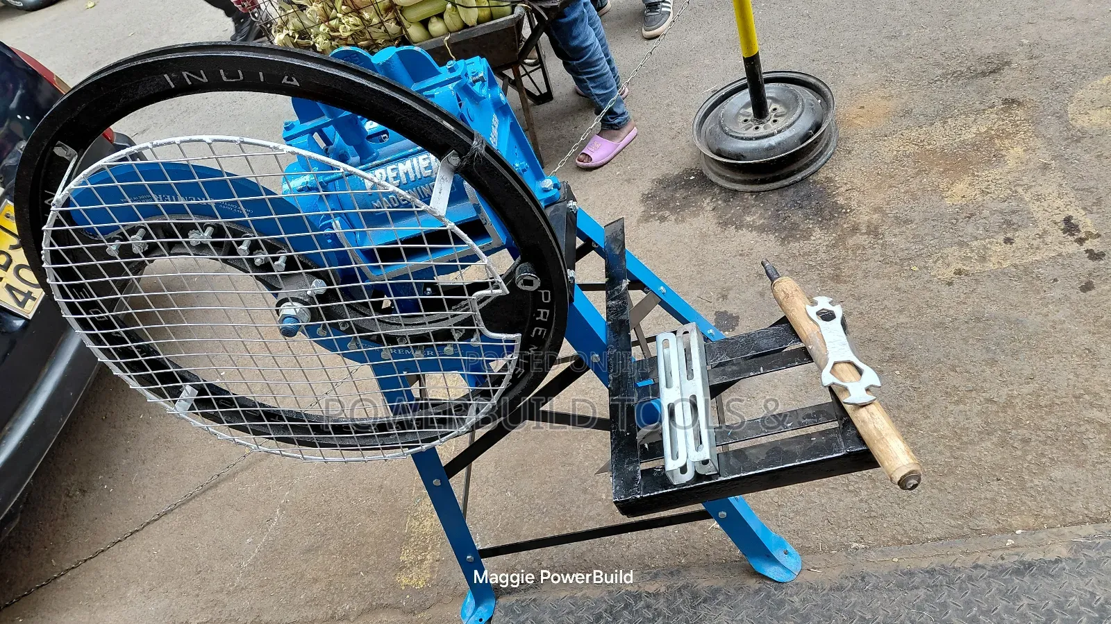 Premium Heavy Chaffcutter 2 Blade Complete Stand