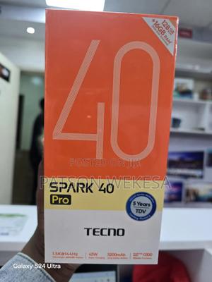 New Tecno Spark 40 Pro 128 GB Black - main view