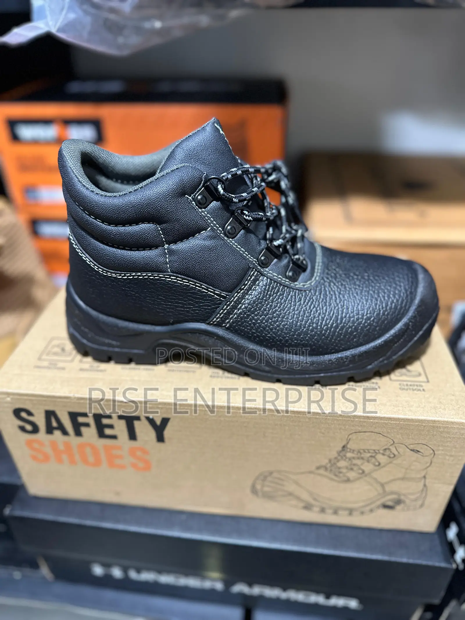 Calzado Leather Safety Boots 36-46