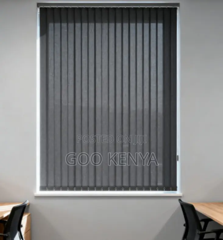 Home Curtains; Vertical Blinds With Adjustable Light Control