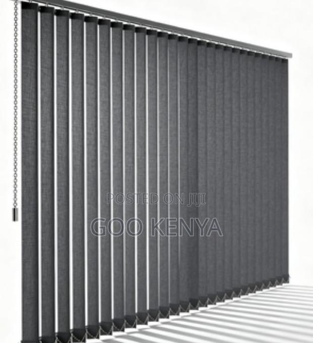 Home Curtains; Vertical Blinds With Adjustable Light Control - thumbnail 5