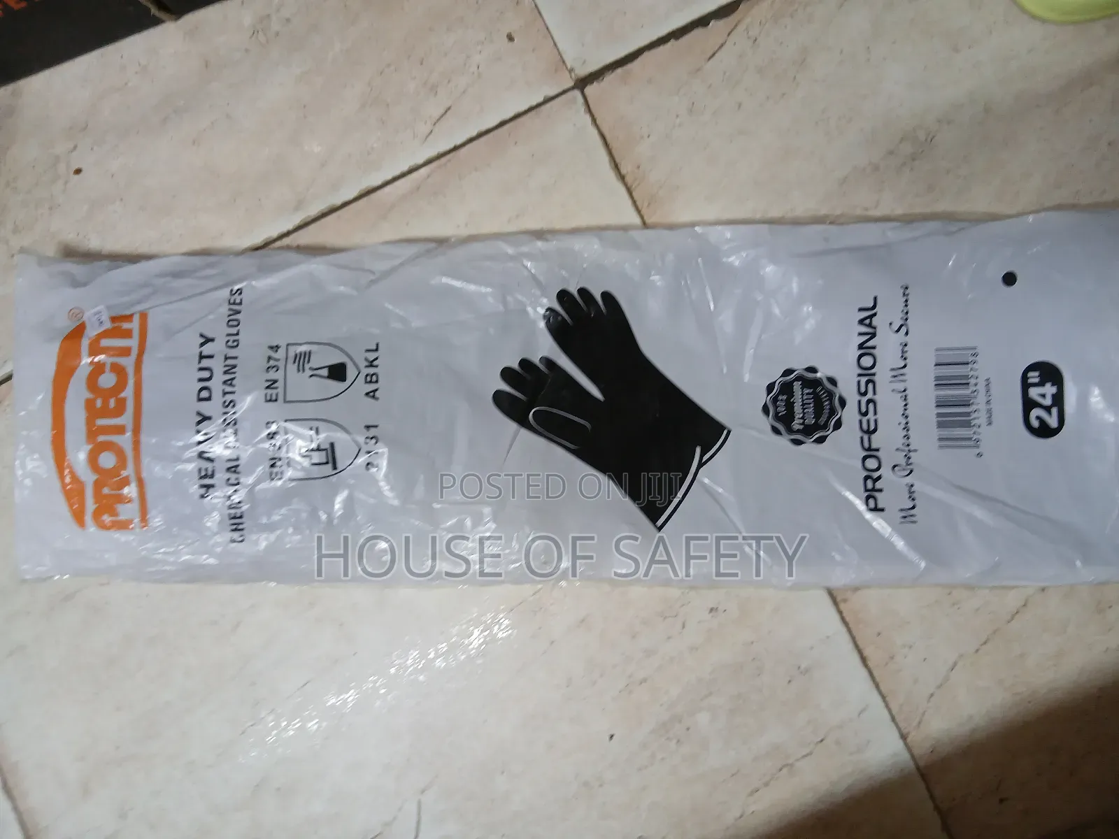 En Standards 374 Certified Gloves