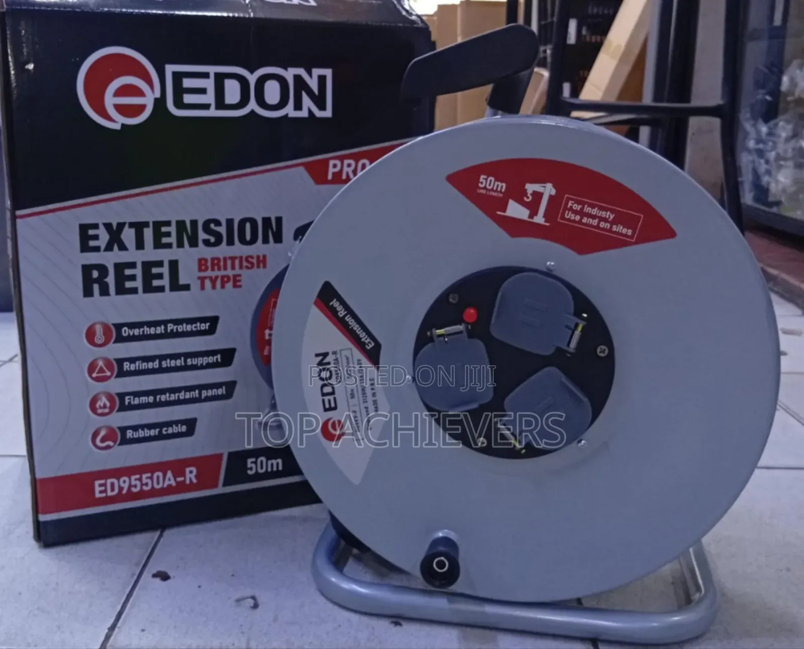 Extension Cable Reel 50mtrs 2.5mm