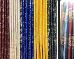 Pure Velvet Cotton Material Curtain Stitched