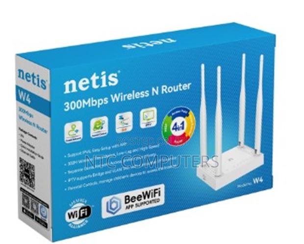 W4 | 300mbps Multi-Mode Wireless Router - Netis Systems