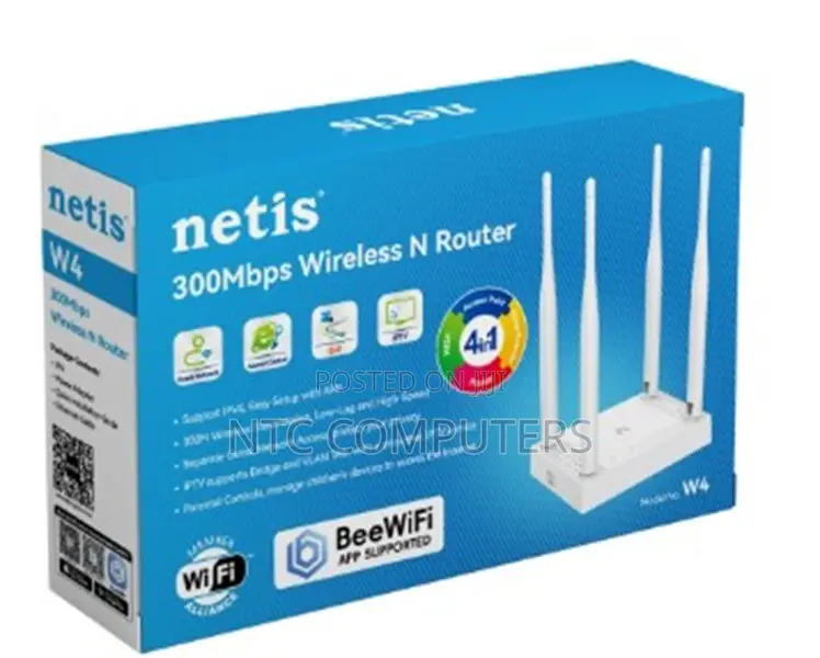 W4 | 300mbps Multi-Mode Wireless Router - Netis Systems