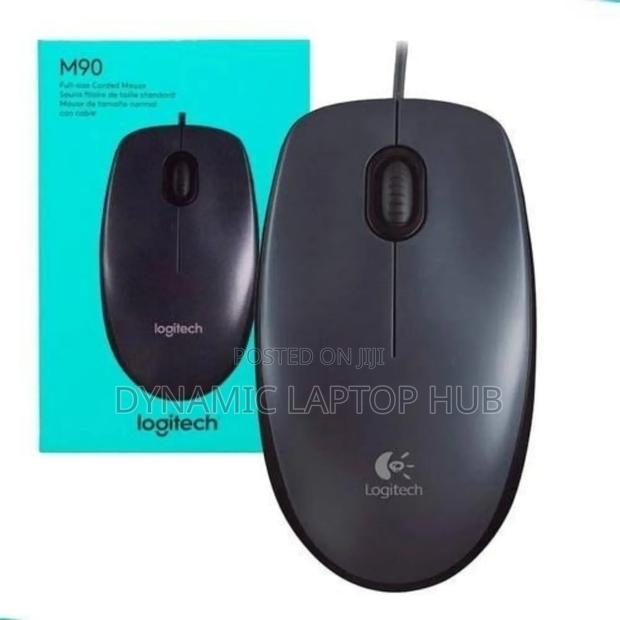 Logitech M90 Grey Corded - main view