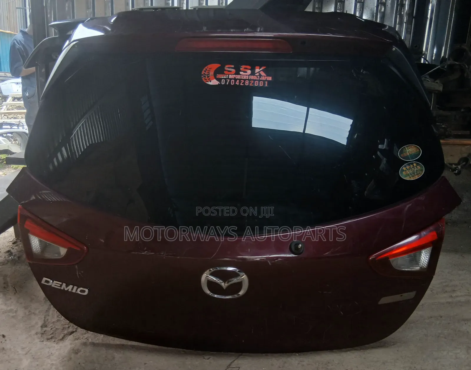 Mazda Demio 2015-2018 Boot