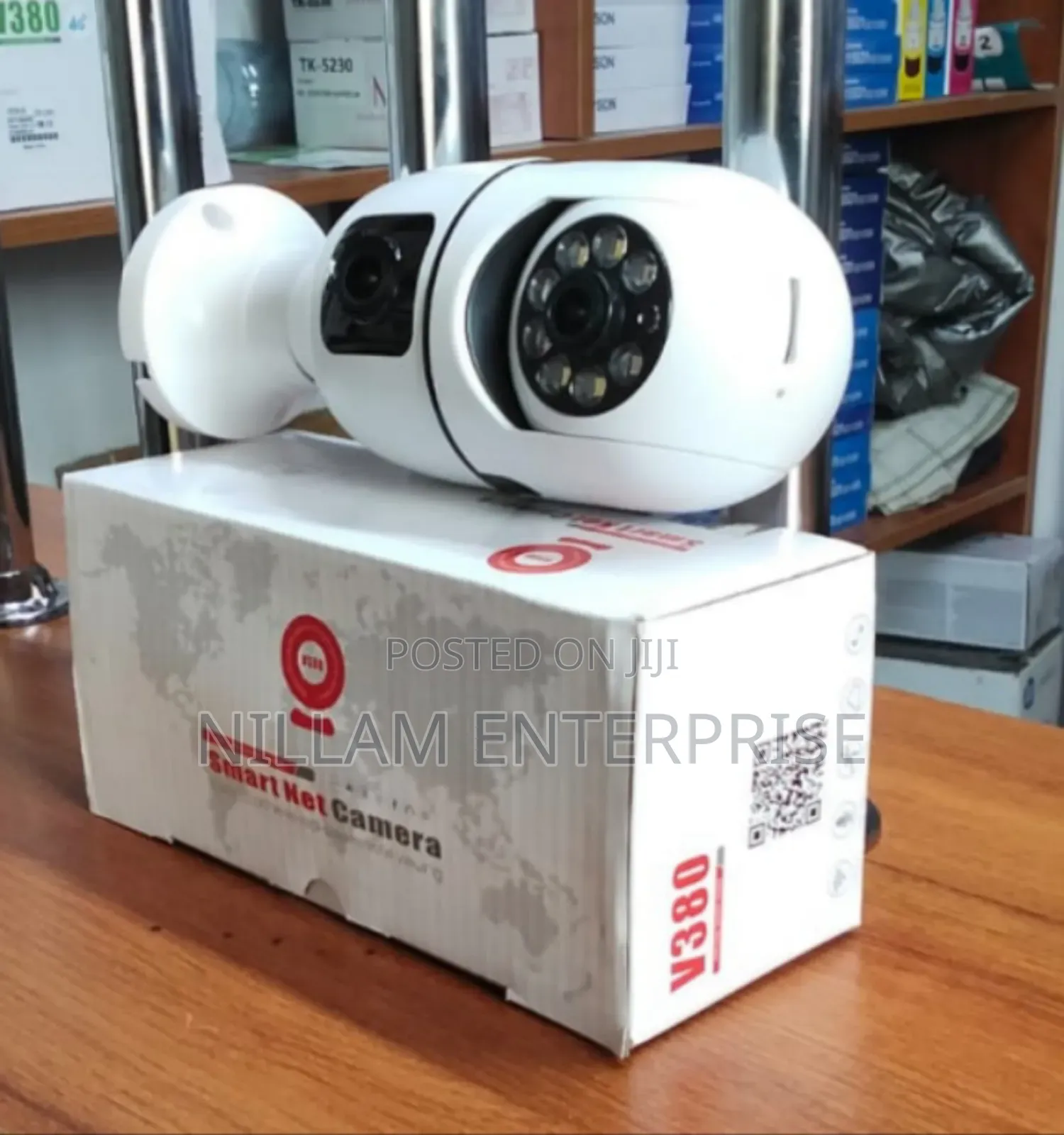Wifi Indoor V380 Pro Dual Camera
