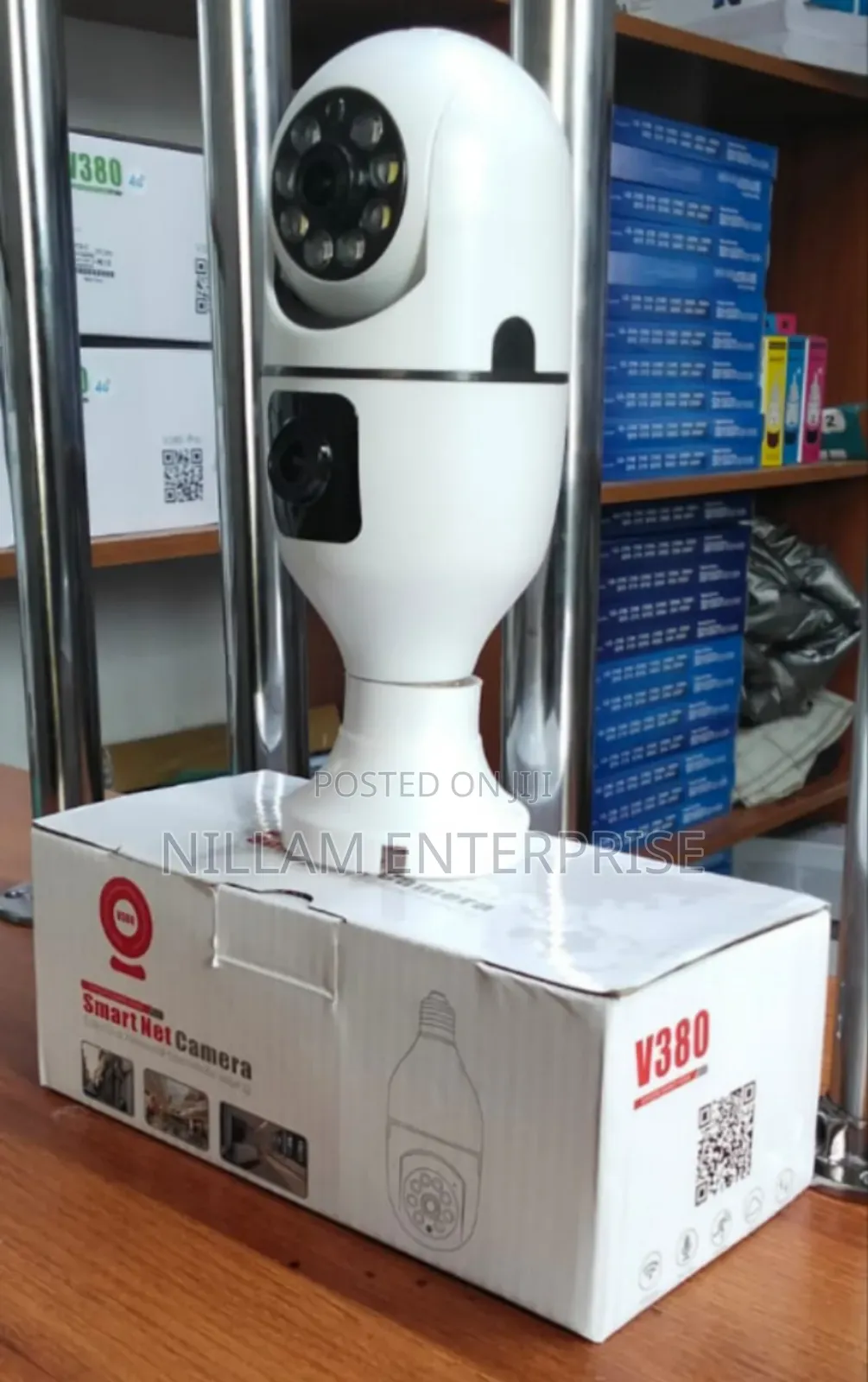Wifi Indoor V380 Pro Dual Camera